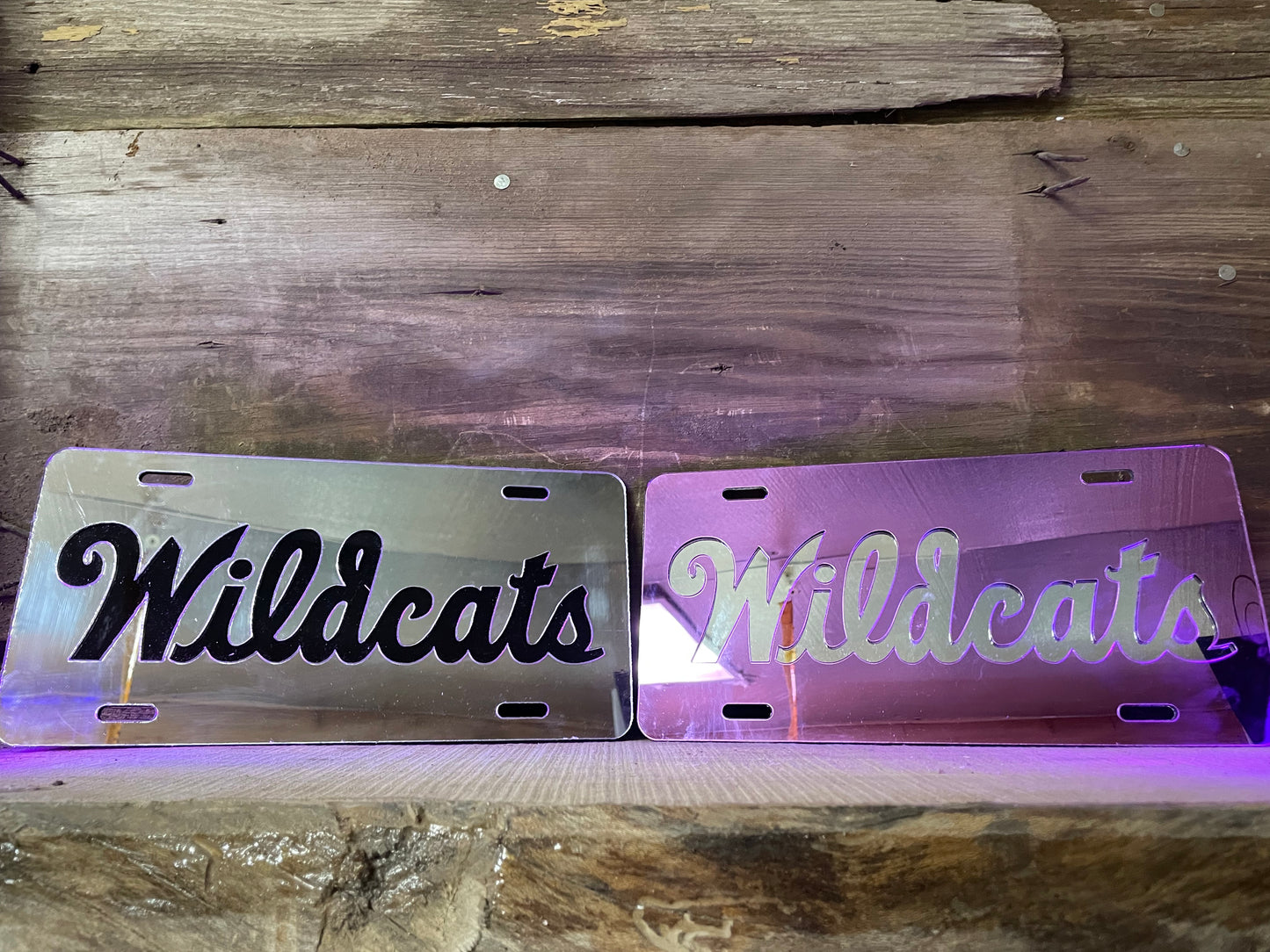 K-State Wildcats License Plate