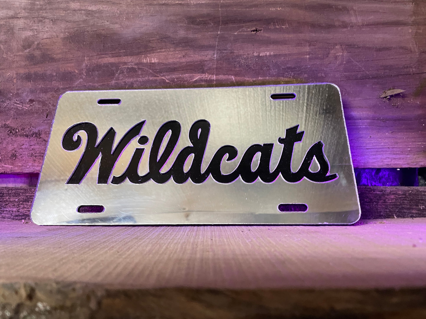 K-State Wildcats License Plate