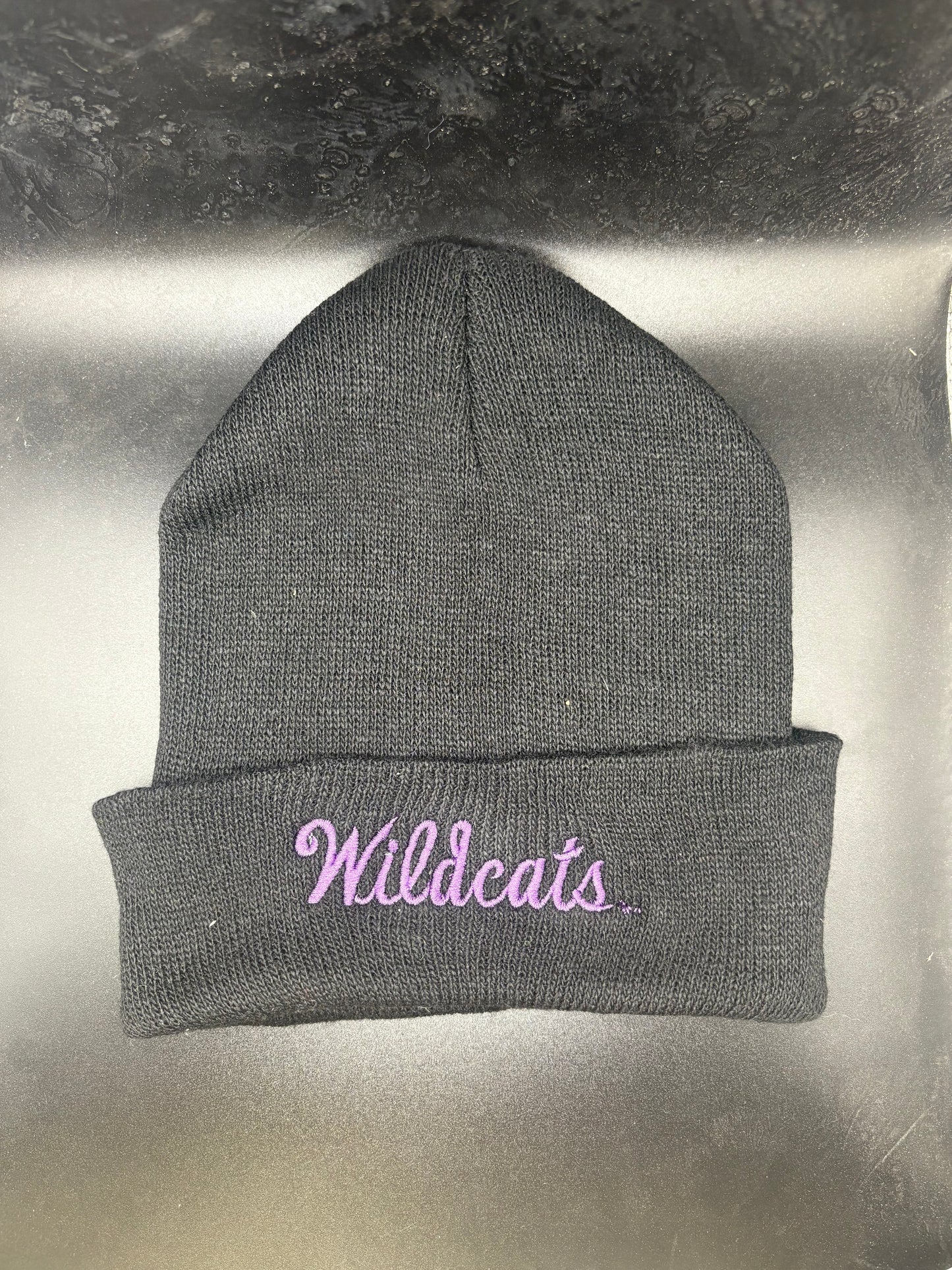 K-State Embroidered Knit Beanie - Official Affinity Licensed Product - K-State