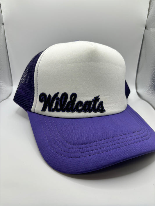 Wildcats Purple Foam Trucker Hat