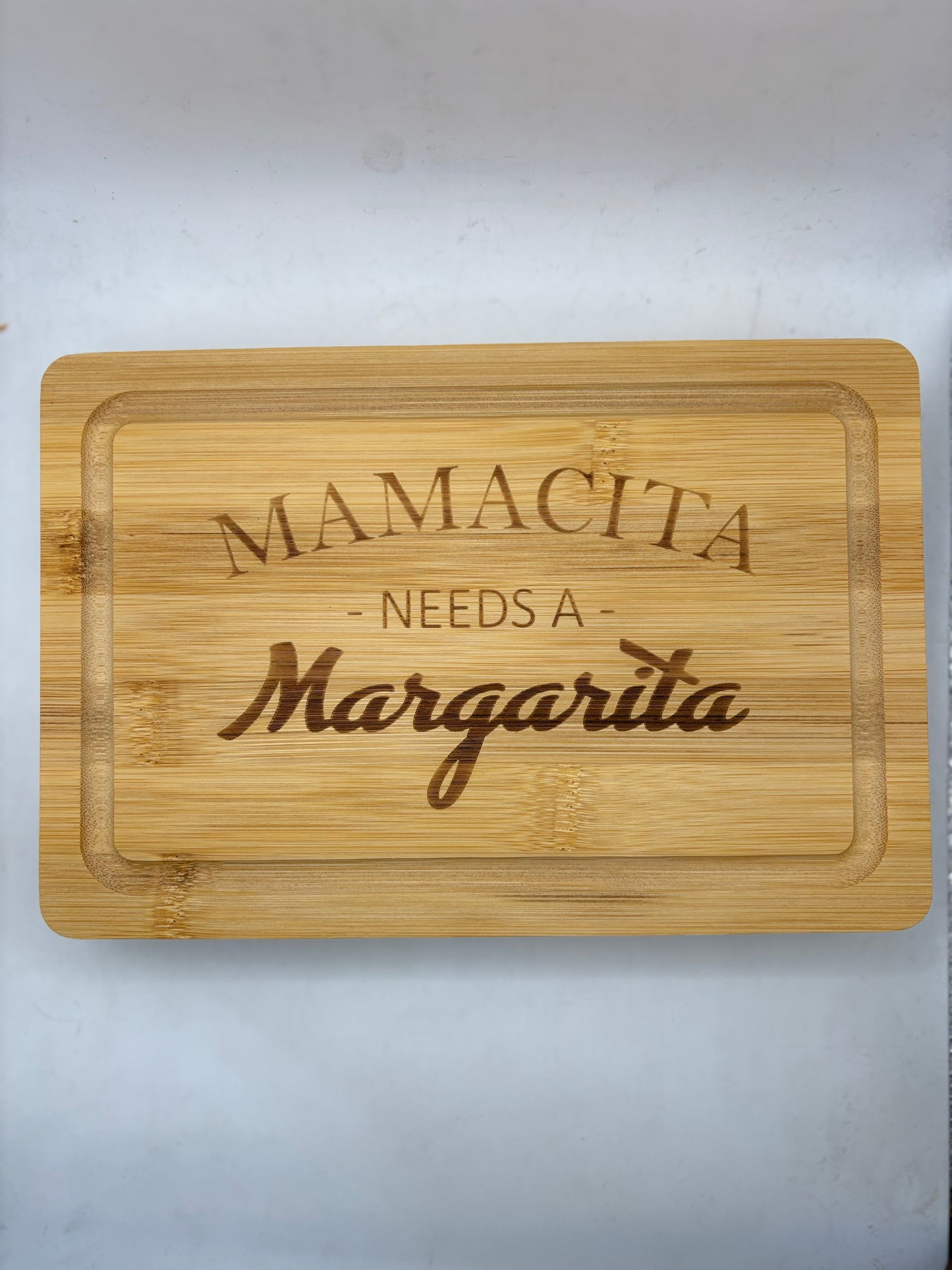 Mom Theme Bamboo 9x6 inch cutting Boards