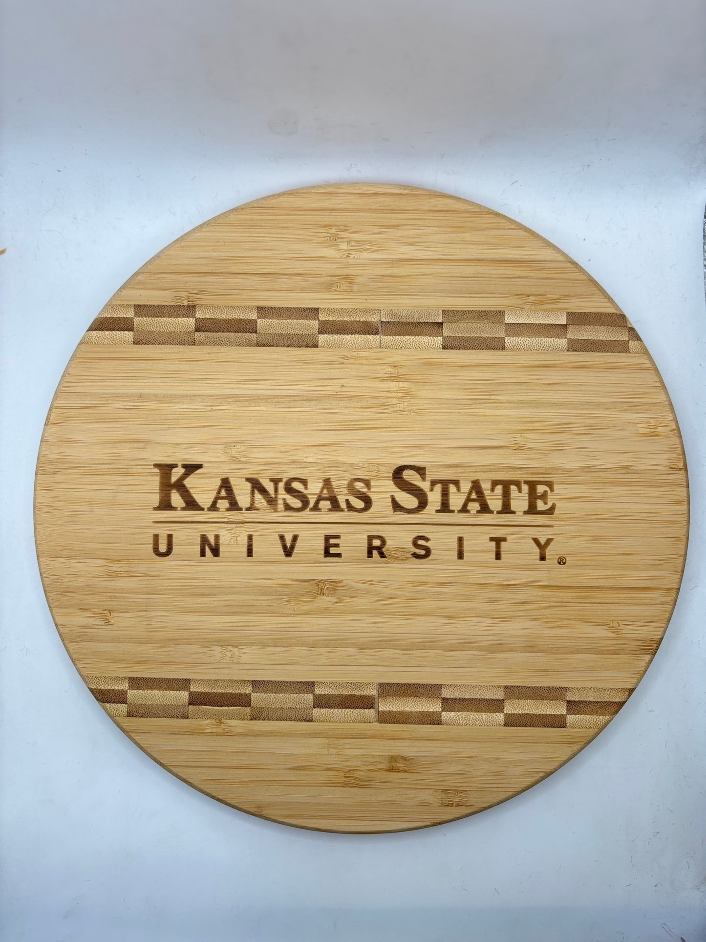 K-State 9.75 round Cutting Board - Official Affinity Licensed Product - K-State