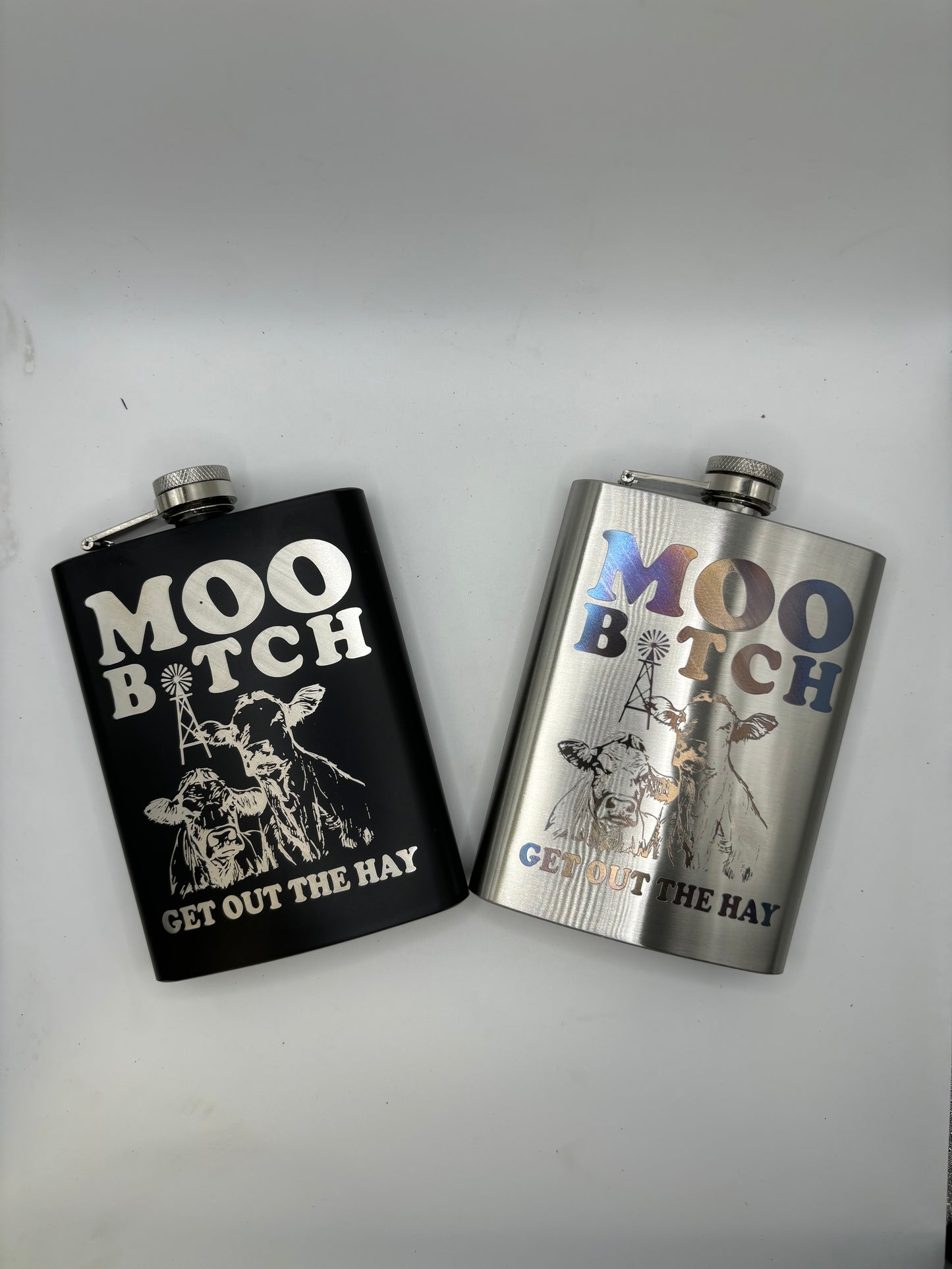 Moo Bitch Flask