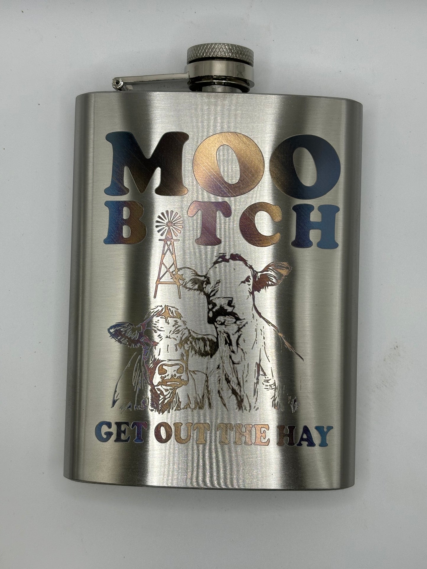 Moo Bitch Flask