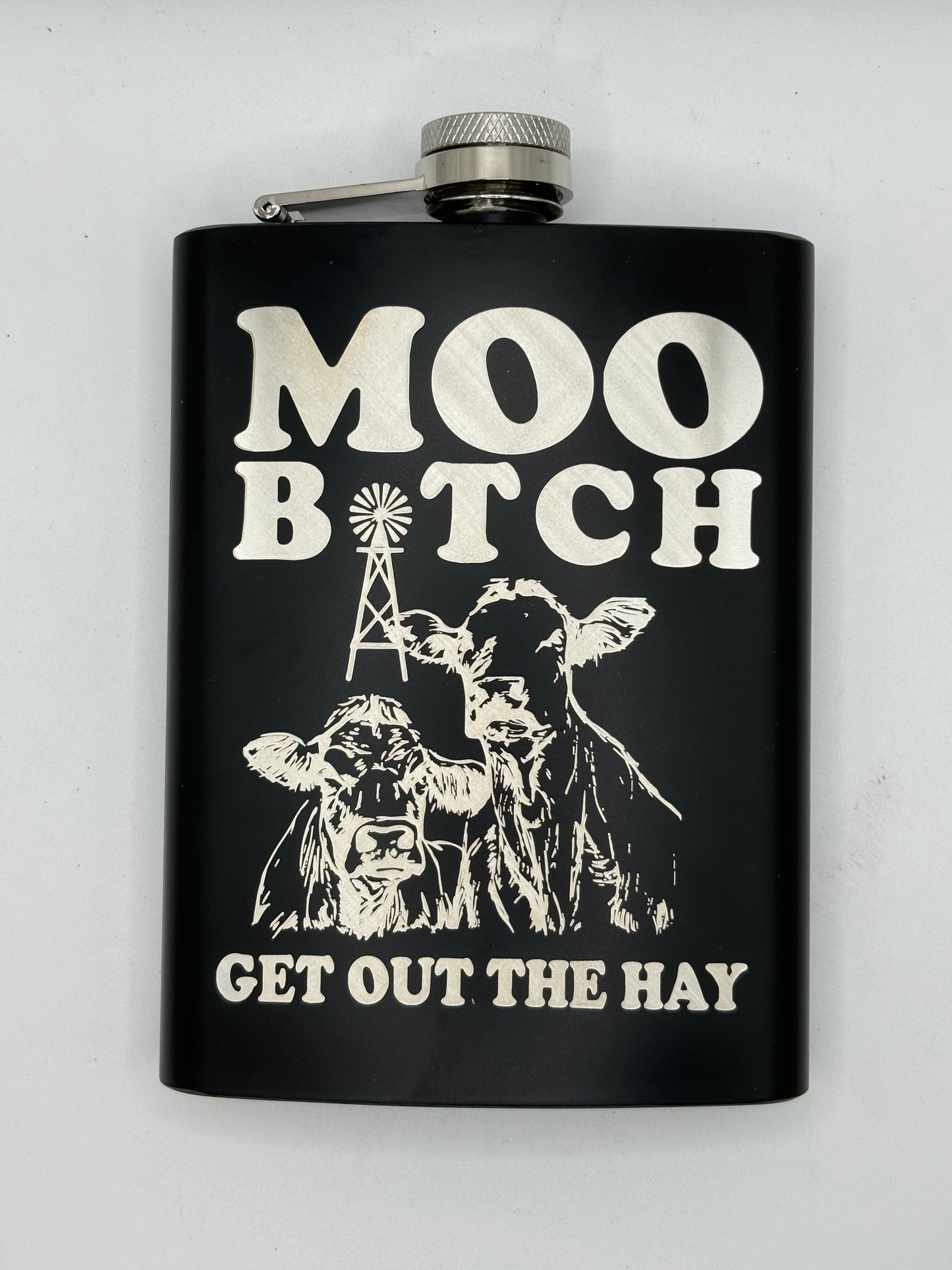 Moo Bitch Flask