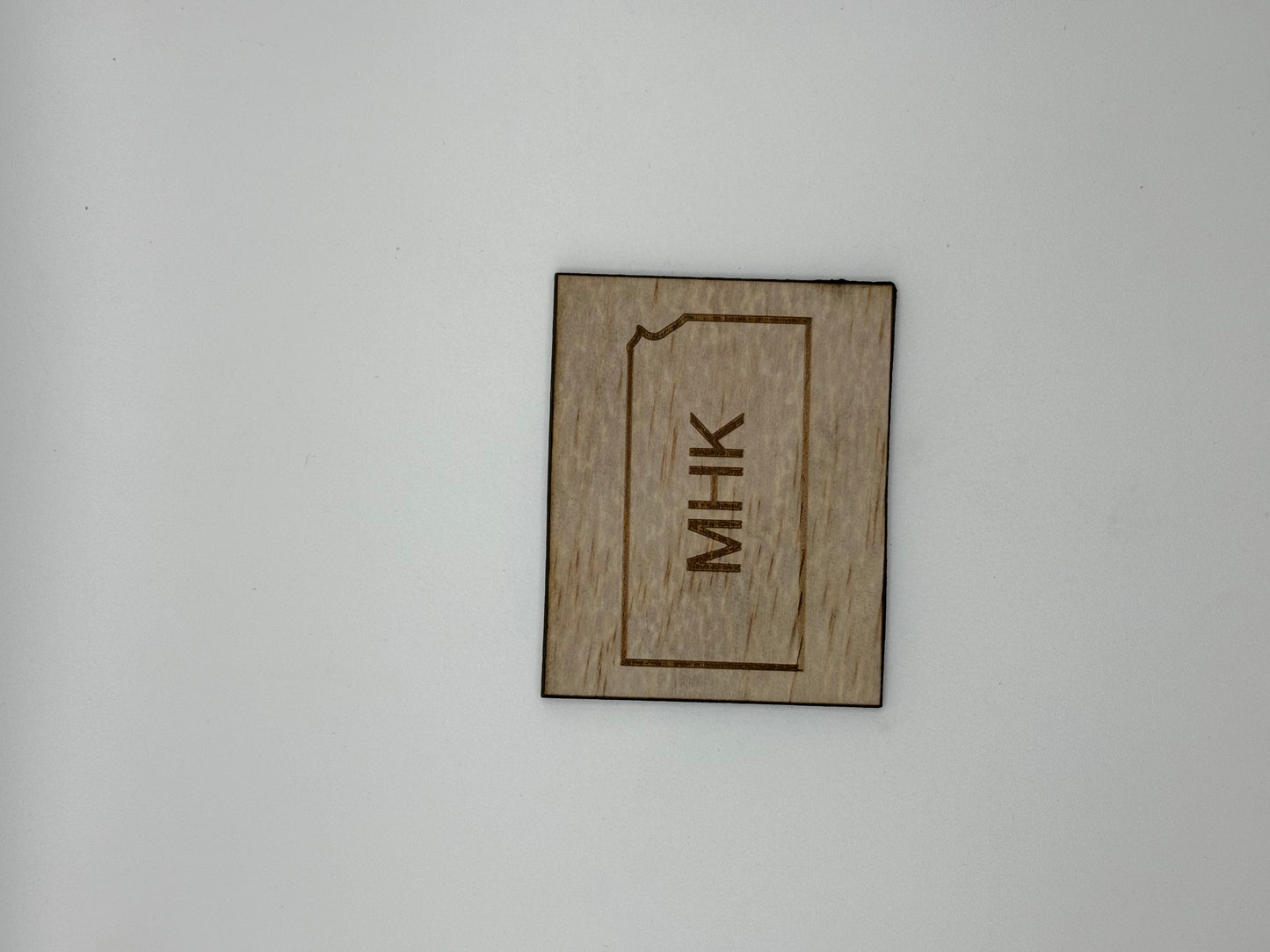 MHK Themed Wood Magnet