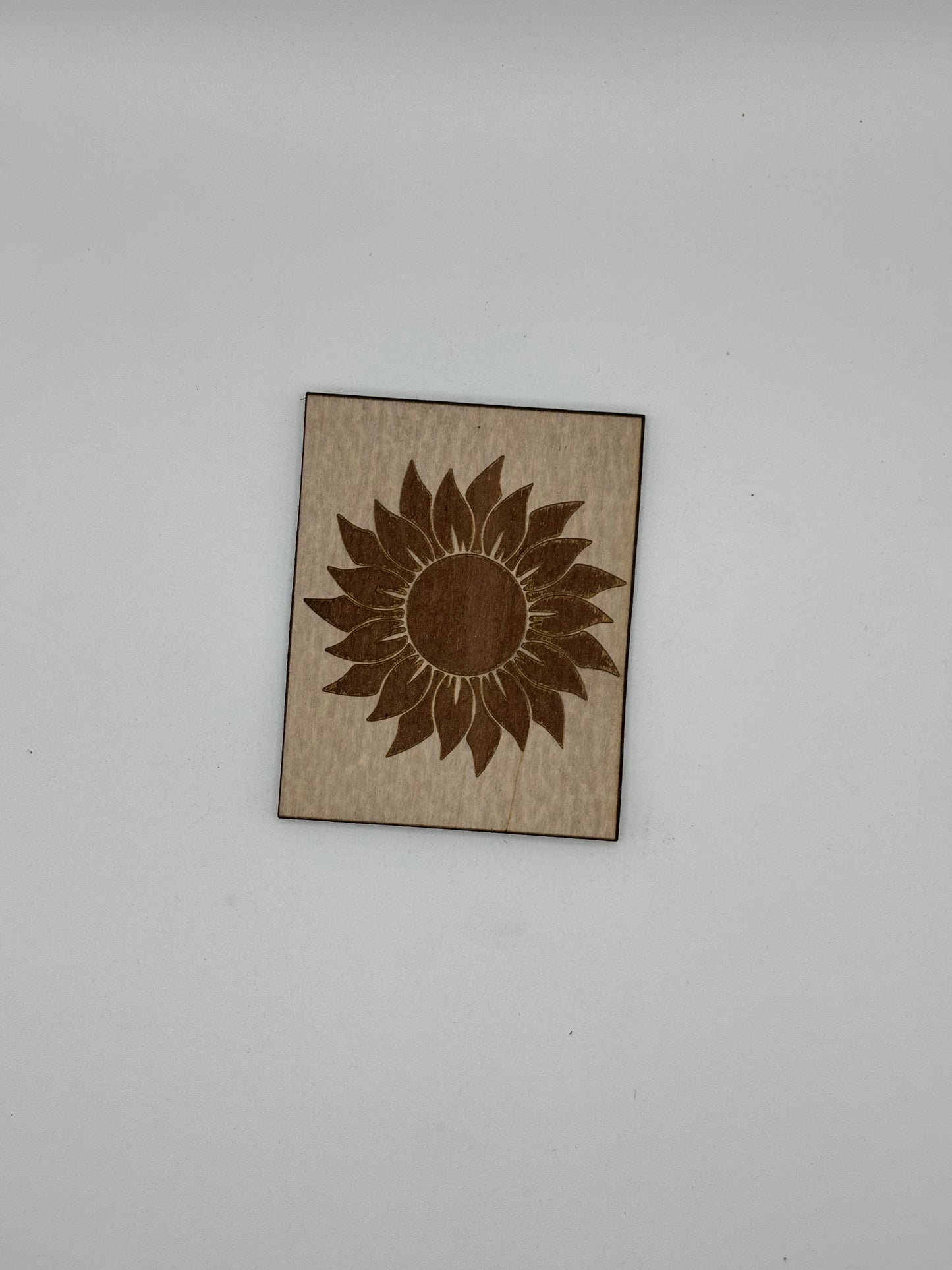 Kansas Themed Wood Magnet