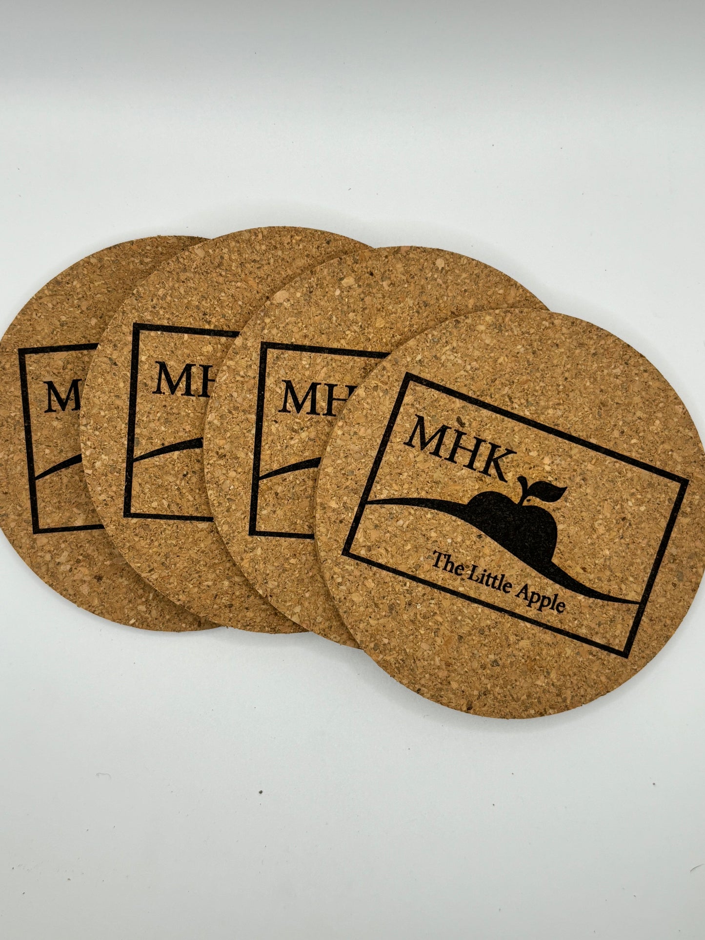 MHK Themed Cork Coaster Set of 4