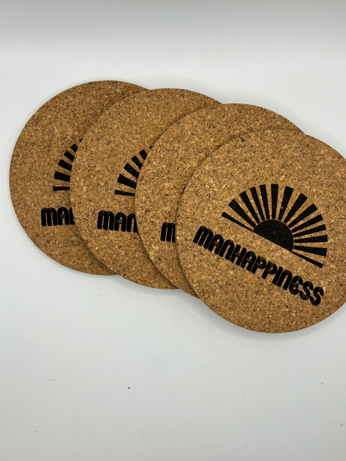 MHK Themed Cork Coaster Set of 4