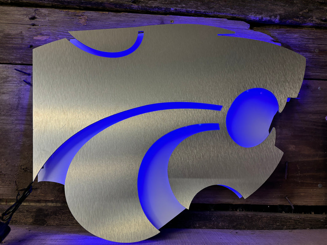 K-State Metal LED Signs – CedarMillsKS.com