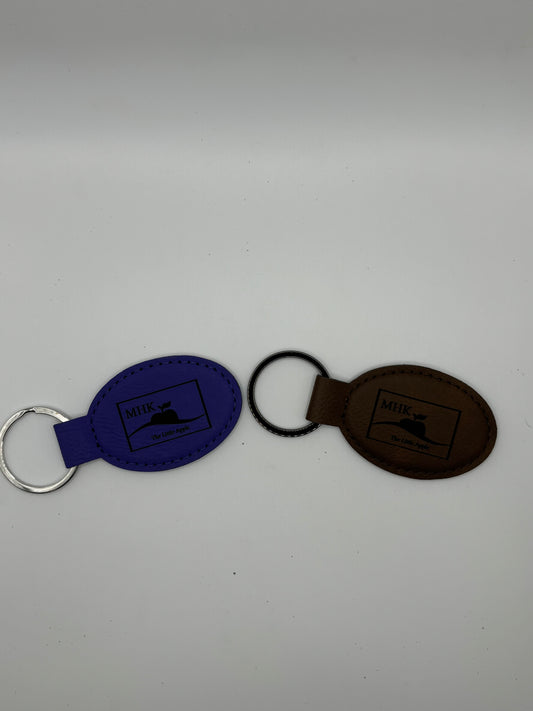 MHK Themed Leather Key Chain