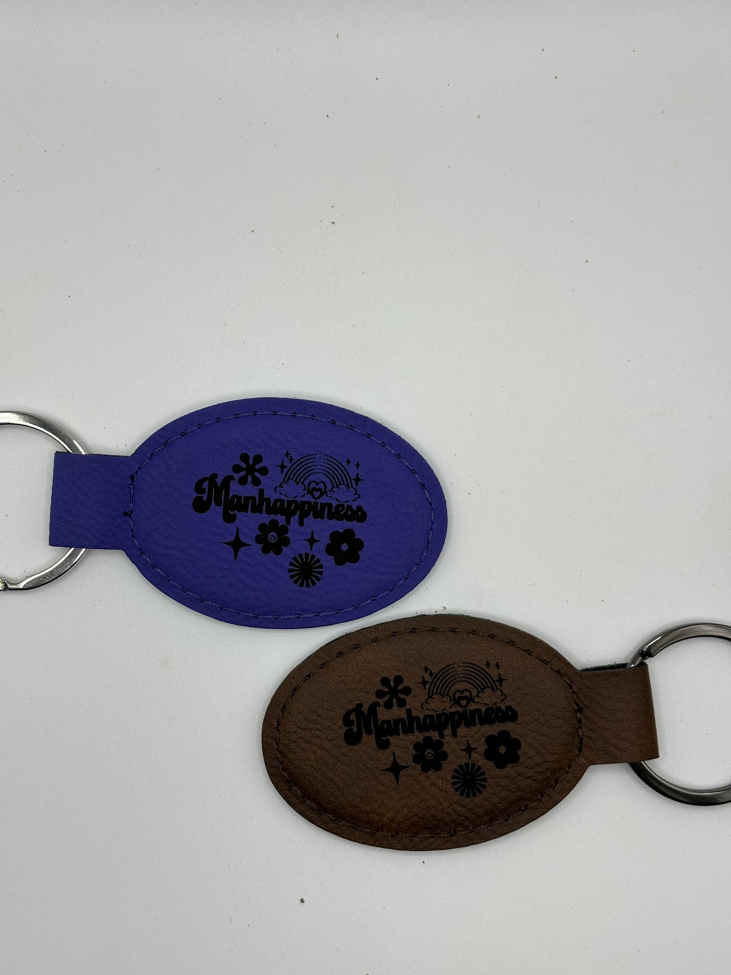 MHK Themed Leather Key Chain