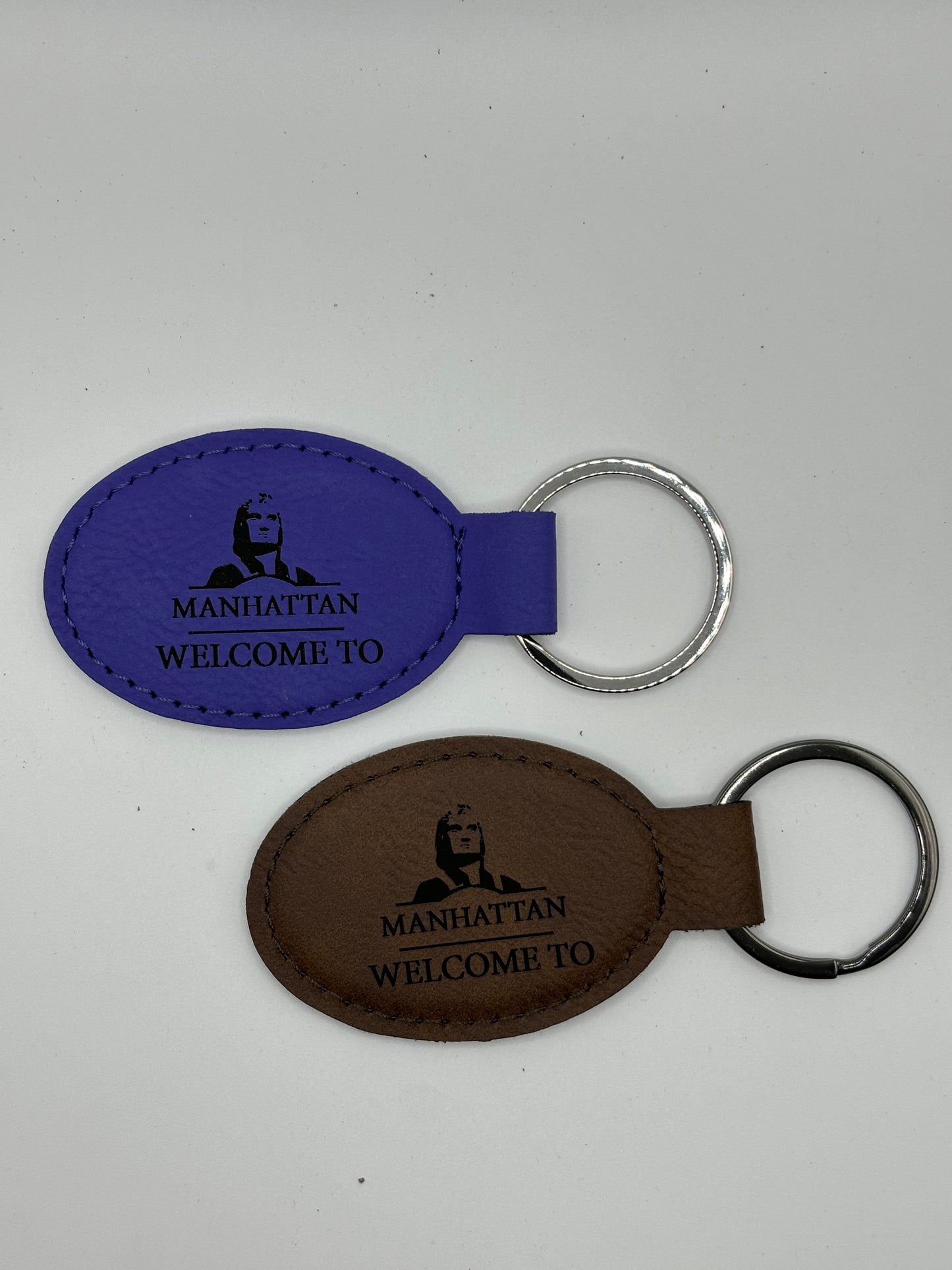 MHK Themed Leather Key Chain