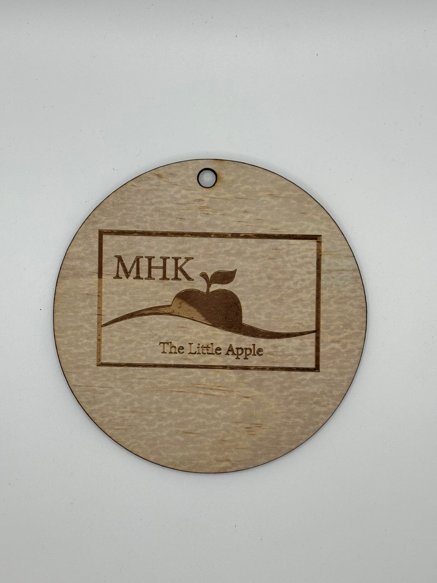 MHK Themed Wood Ornament 4 inch