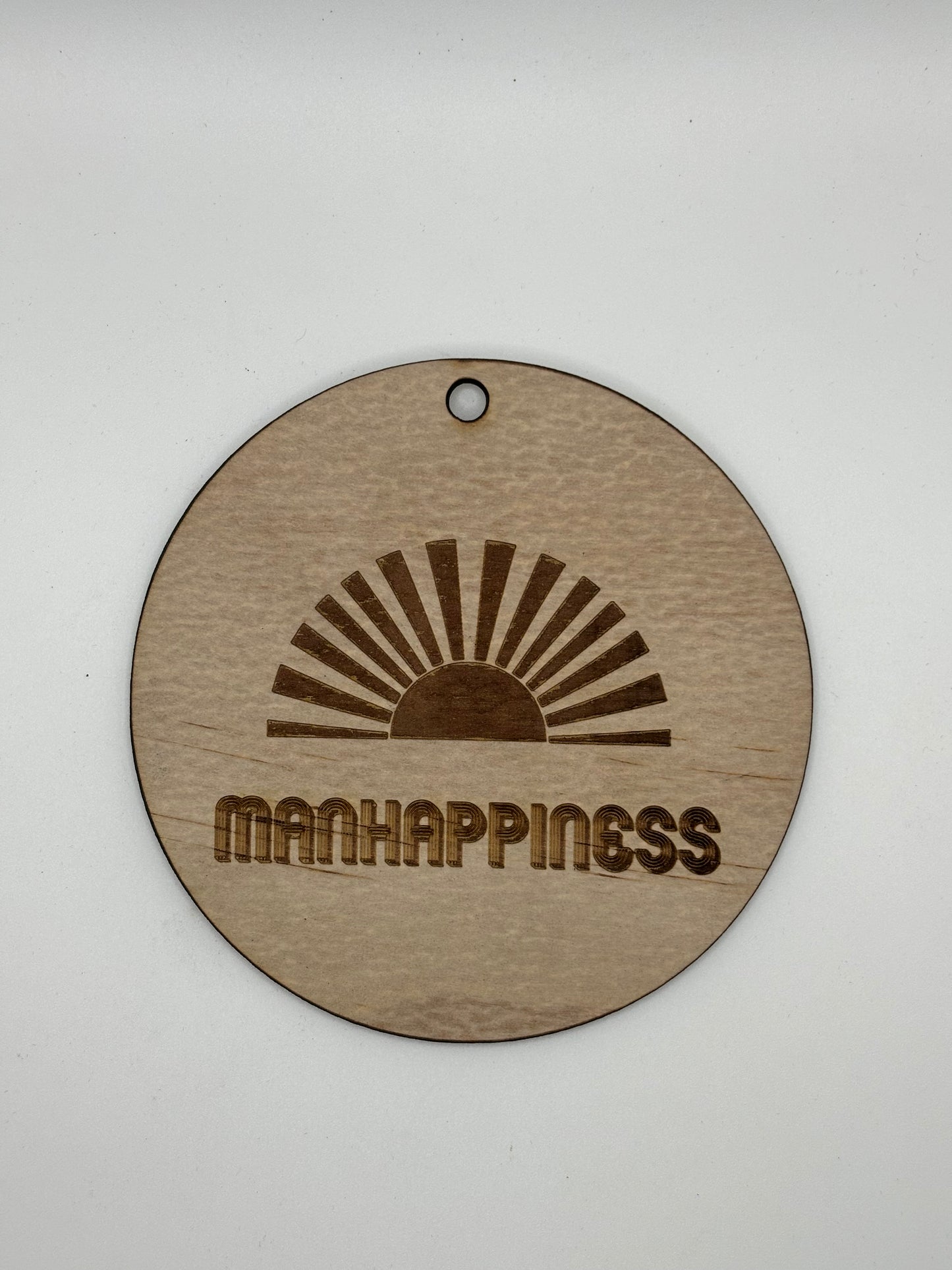 MHK Themed Wood Ornament 4 inch