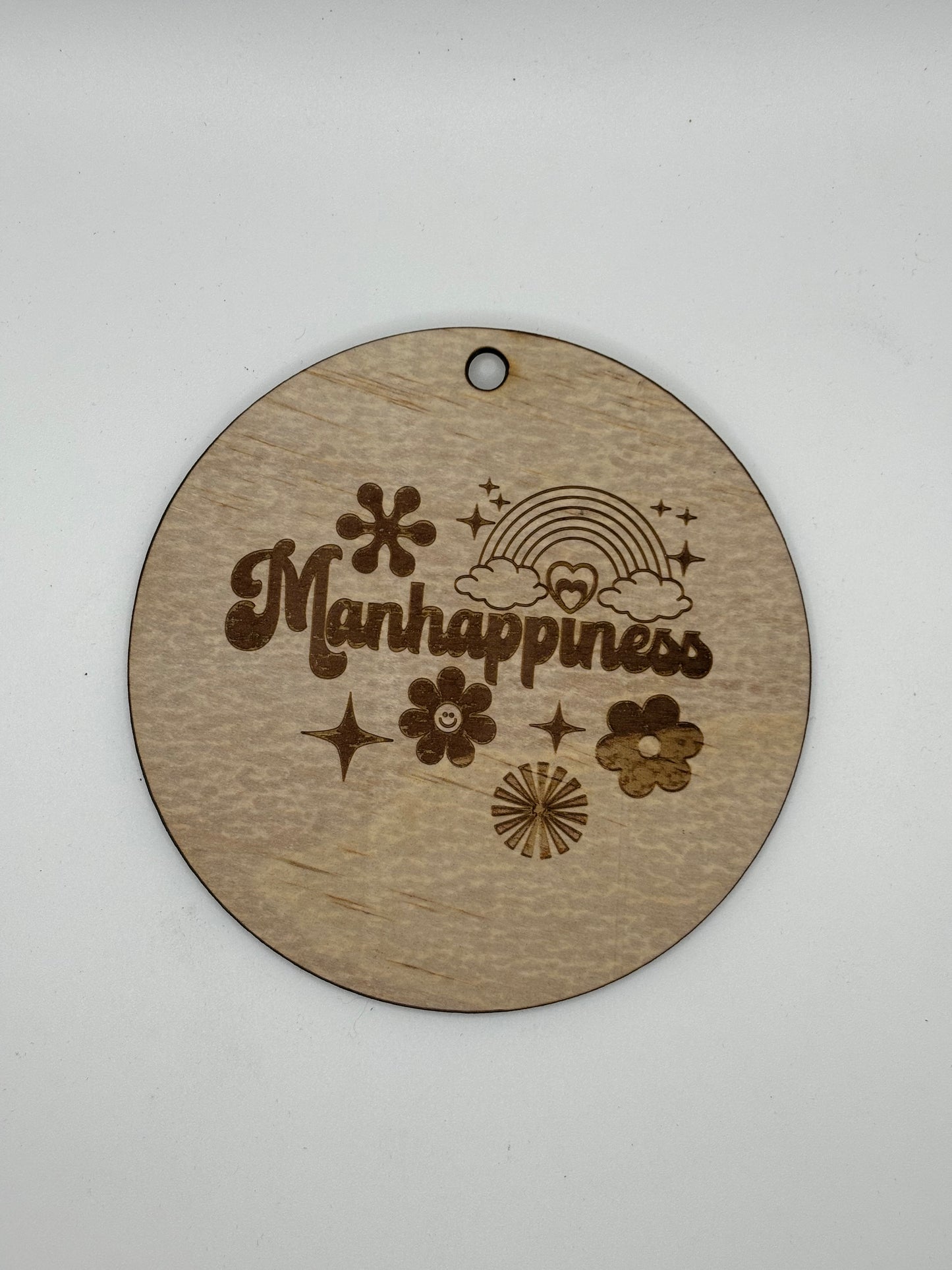 MHK Themed Wood Ornament 4 inch