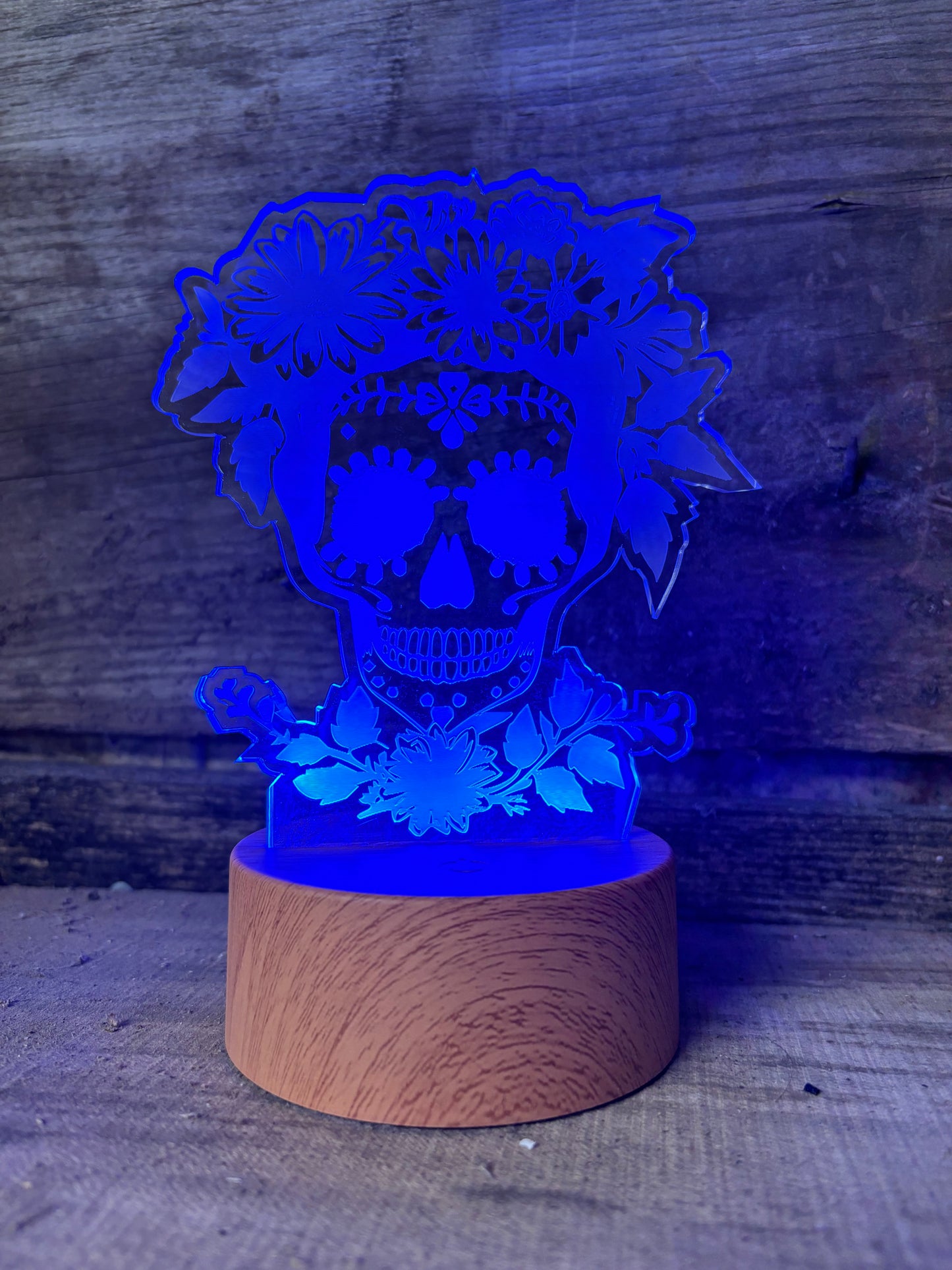 Skeleton themed Acrylic Light Up