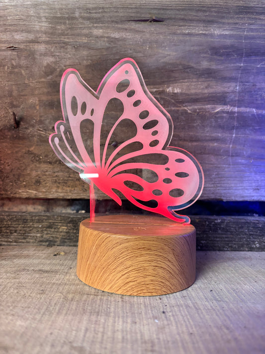 Butterfly LED Acrylic Sign