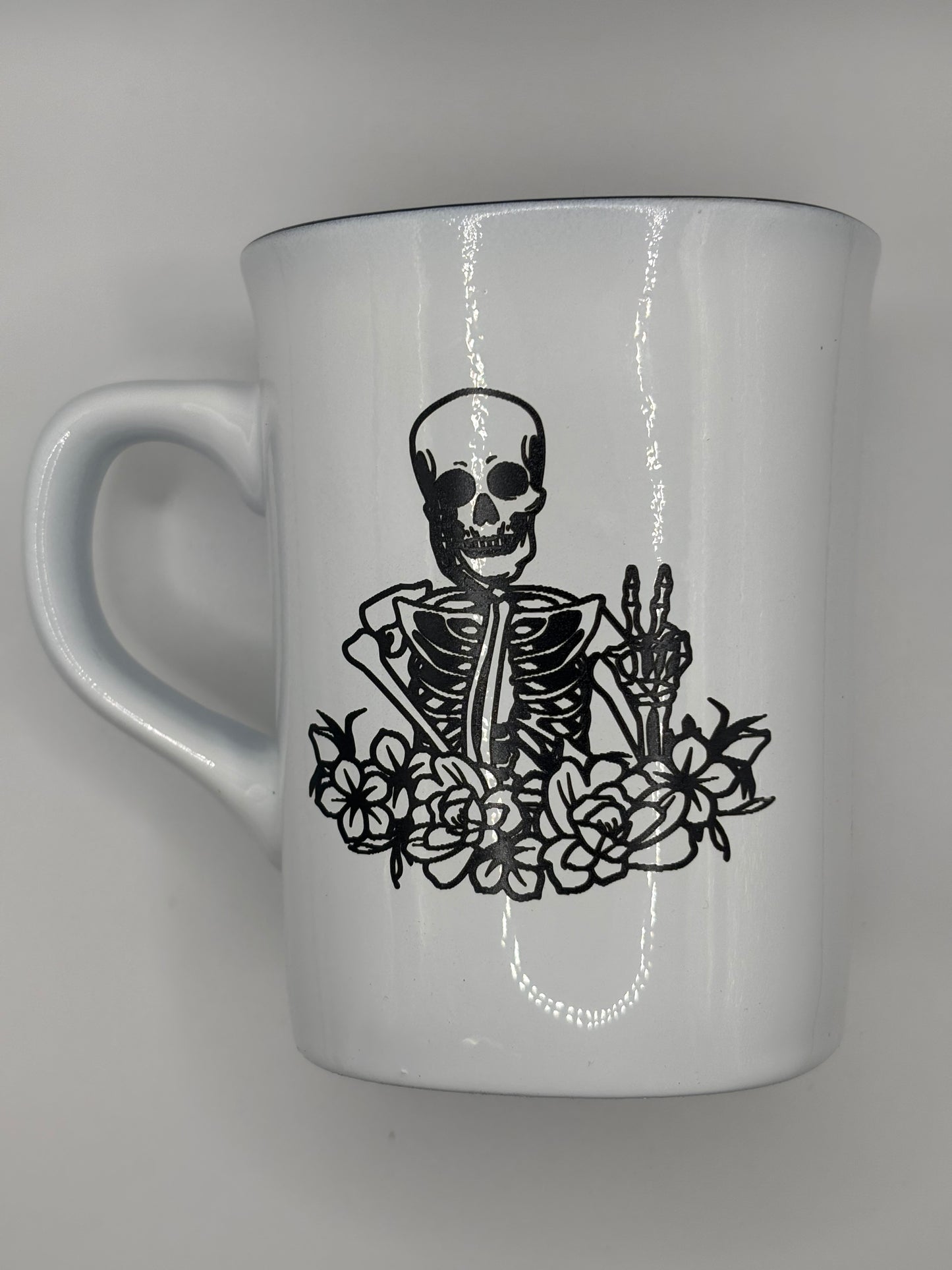 Skeleton Ceramic Coffee Mug