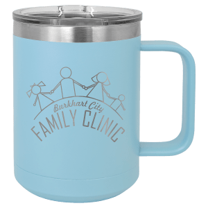 Polar Camel 15 oz. Vacuum Insulated Mug with Slider Lid