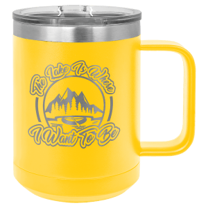 Polar Camel 15 oz. Vacuum Insulated Mug with Slider Lid