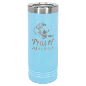 Polar Camel 22 oz. Skinny Tumbler with Slider Lid