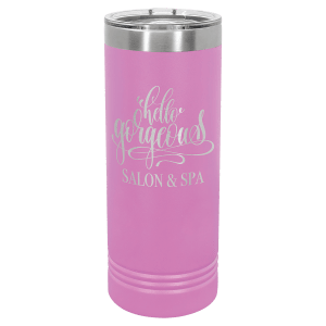 Polar Camel 22 oz. Skinny Tumbler with Slider Lid