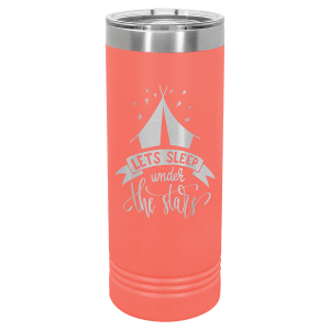 Polar Camel 22 oz. Skinny Tumbler with Slider Lid