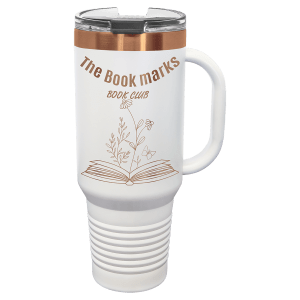 Polar Camel 40 oz. Travel Mug with Handle, Straw Included