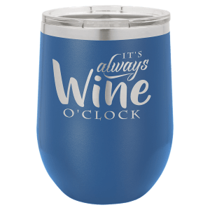 Polar Camel 12 oz. Vacuum Insulated Stemless Wine Tumbler with Lid