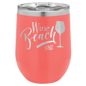 Polar Camel 12 oz. Vacuum Insulated Stemless Wine Tumbler with Lid