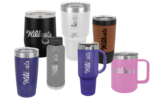 Wildcats Single line insulated Drinkware - Official Affinity Licensed Product - K-State