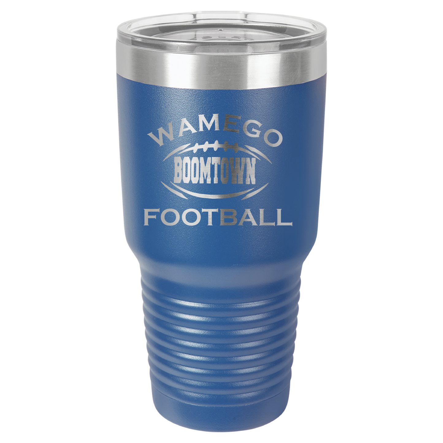 Wamego Boom Town Football Tumbler - Click for all color/size options