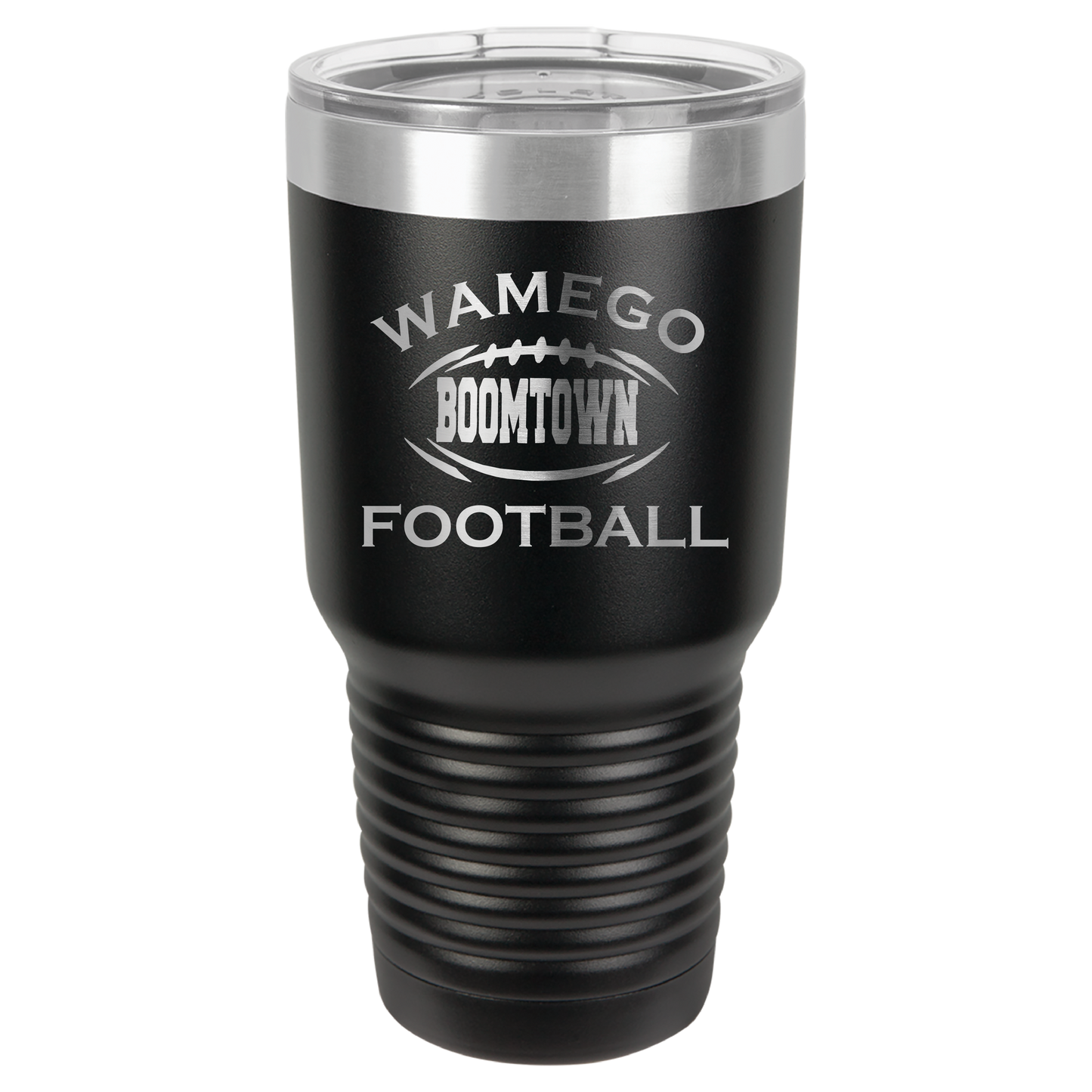 Wamego Boom Town Football Tumbler - Click for all color/size options