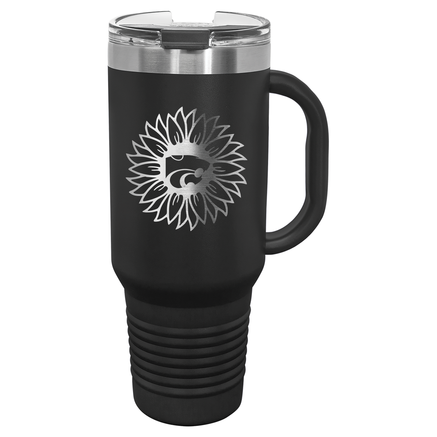 Power Cat Sunflower insulated Drinkware - Official Affinity Licensed Product - K-State