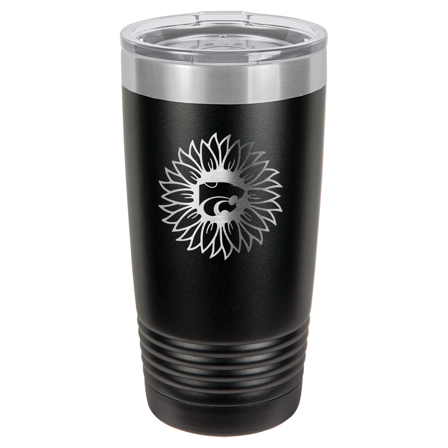 Power Cat Sunflower insulated Drinkware - Official Affinity Licensed Product - K-State