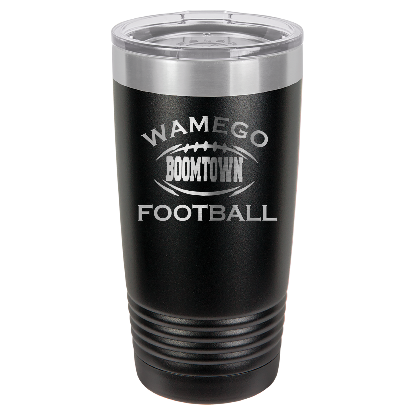 Wamego Boom Town Football Tumbler - Click for all color/size options