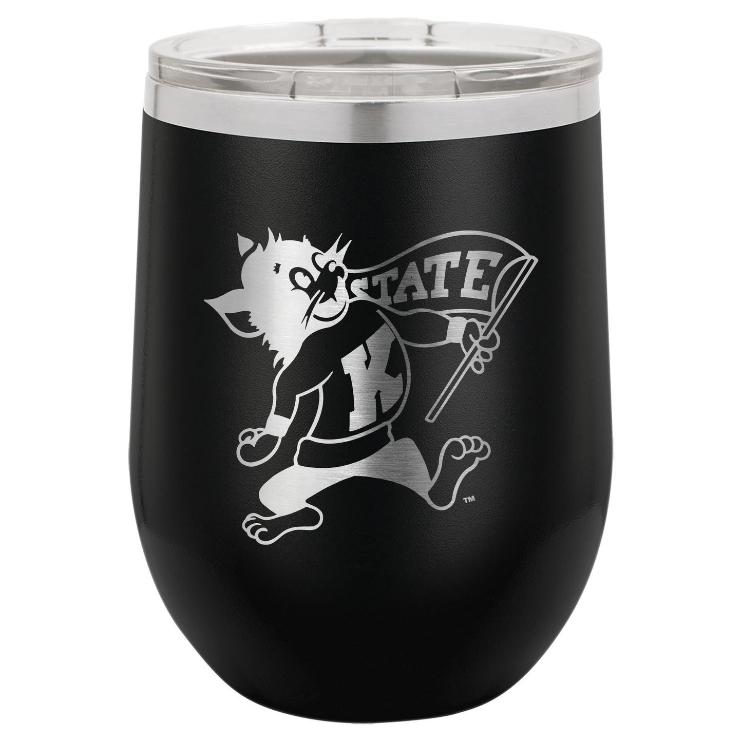 Willie the Wildcat insulated Drinkware - Official Affinity Licensed Product - K-State