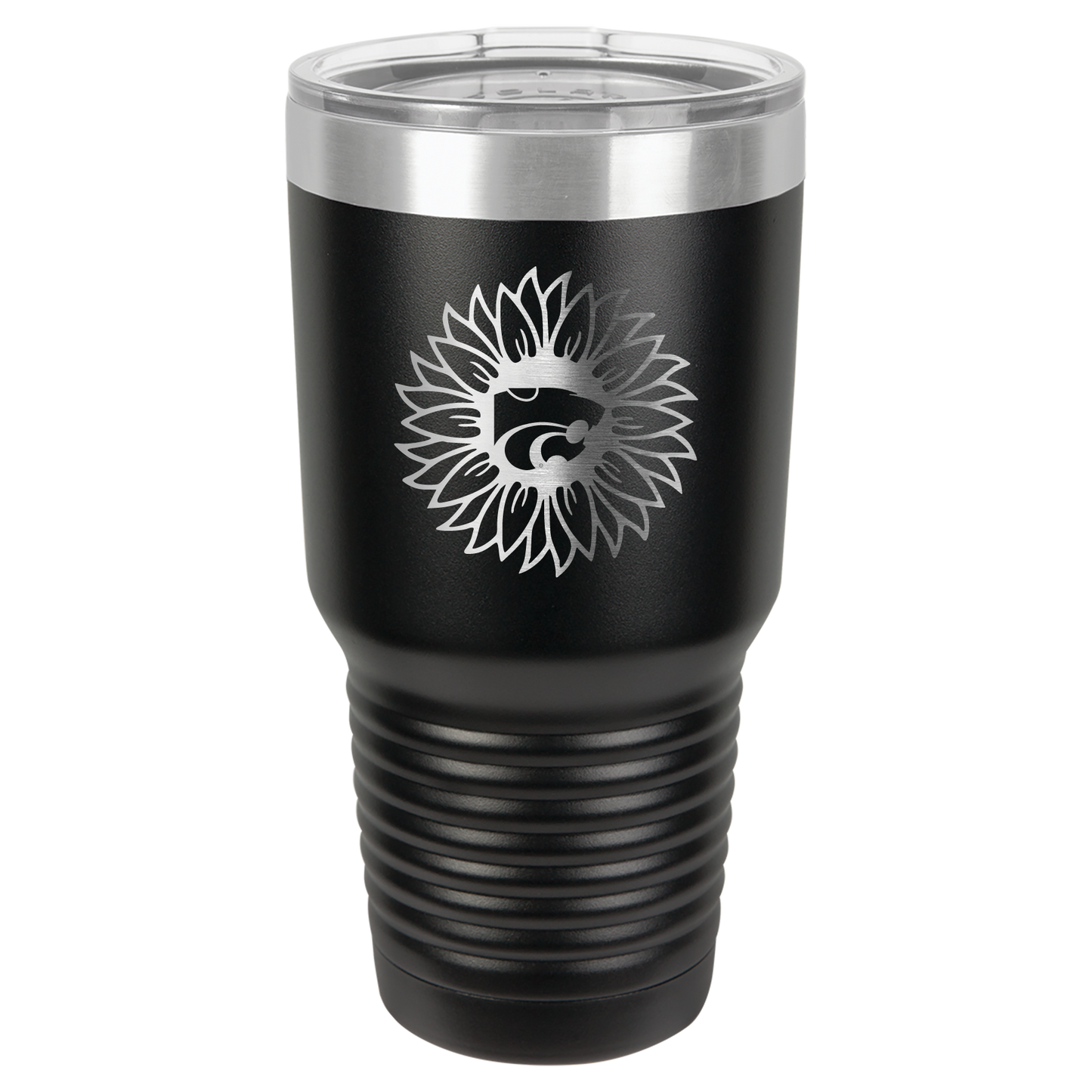 Power Cat Sunflower insulated Drinkware - Official Affinity Licensed Product - K-State