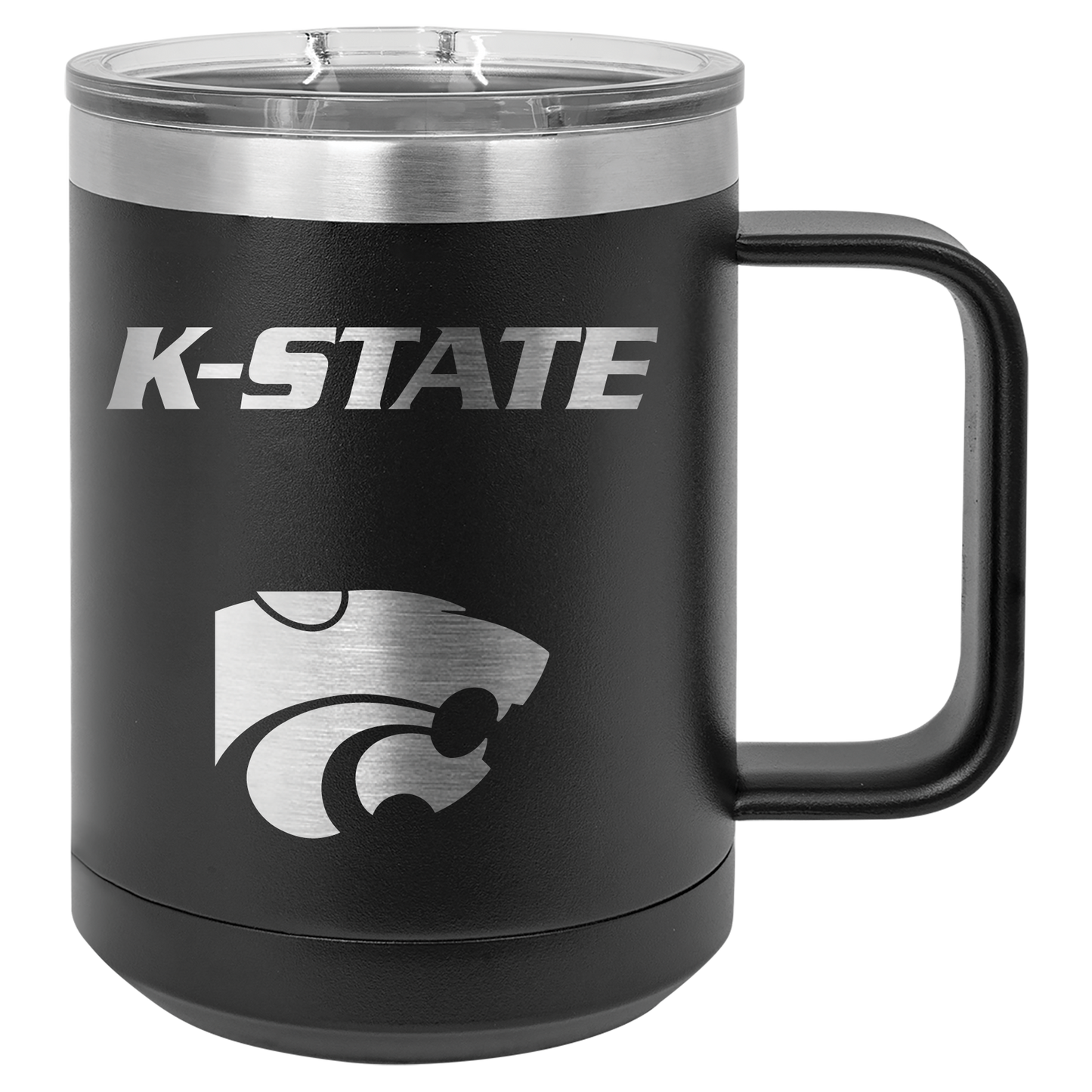 K-State with Power Cat insulated Drinkware - Official Affinity Licensed Product - K-State