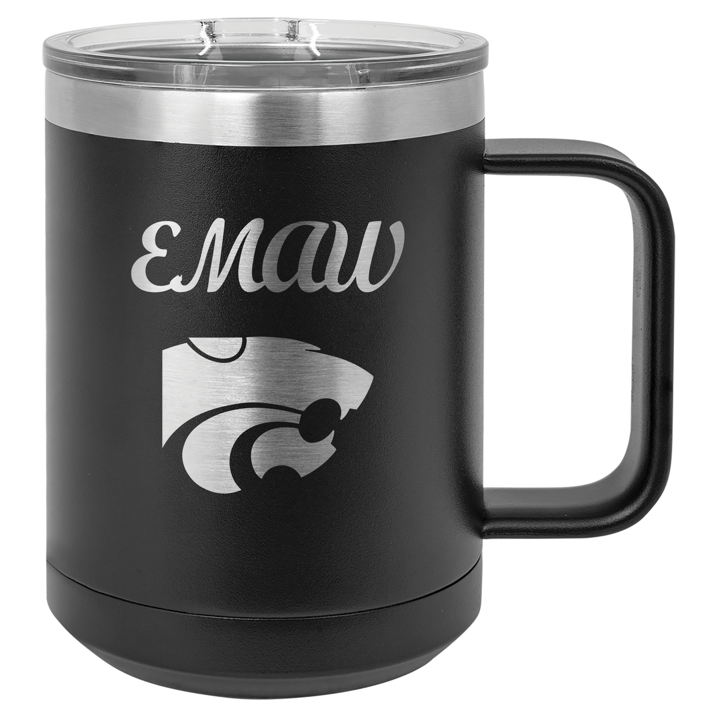 EMAW with Power Cat insulated Drinkware - Official Affinity Licensed Product - K-State