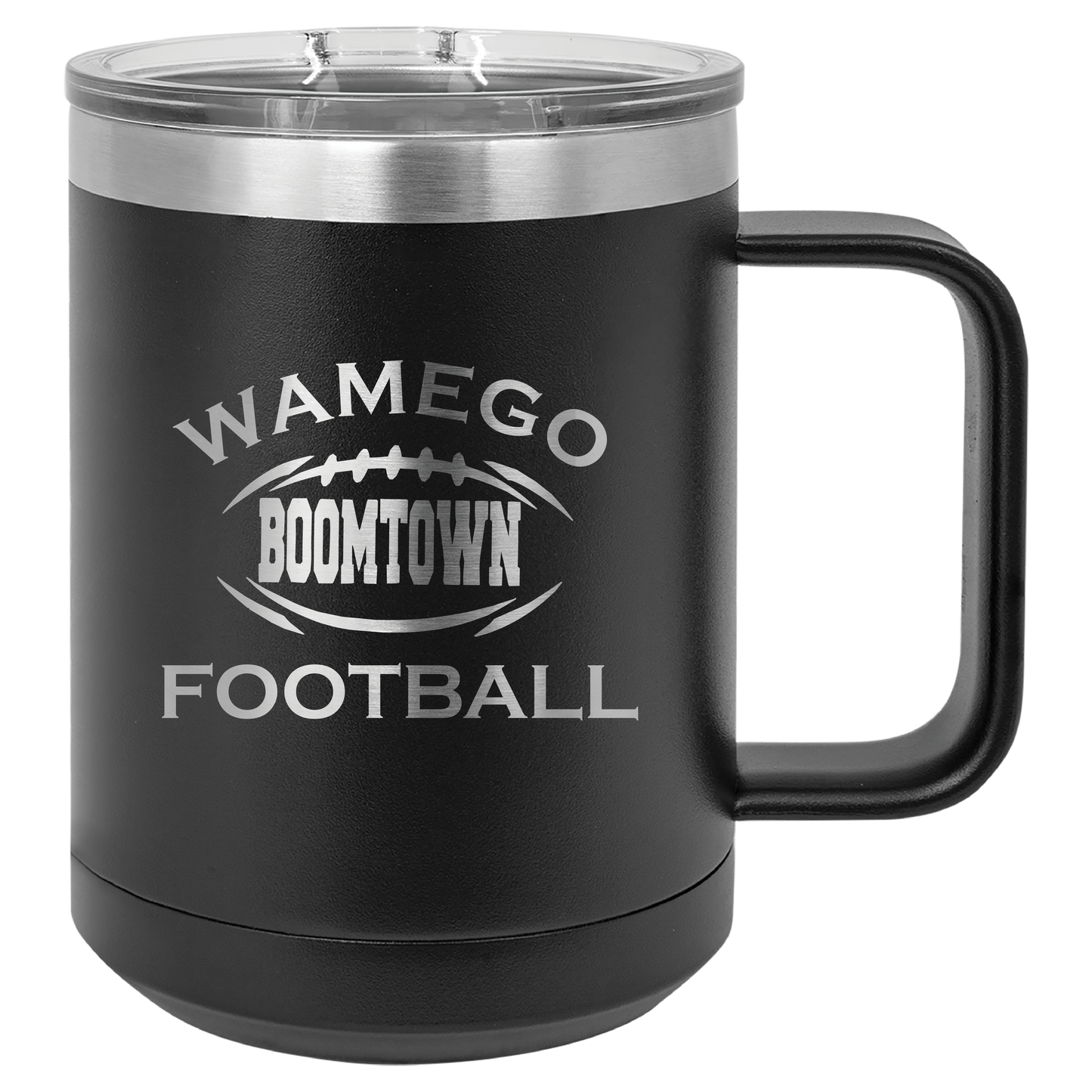 Wamego Boom Town Football Tumbler - Click for all color/size options