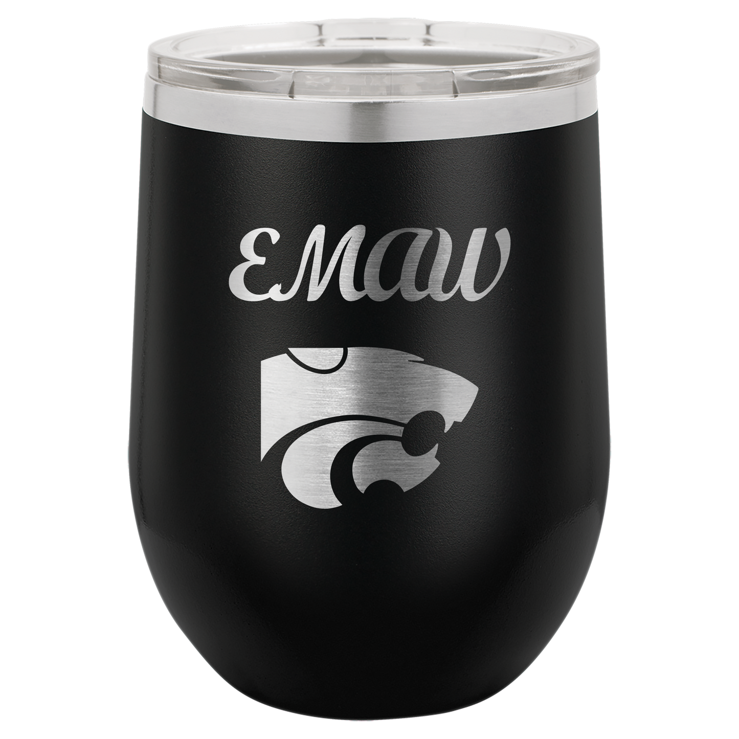 EMAW with Power Cat insulated Drinkware - Official Affinity Licensed Product - K-State