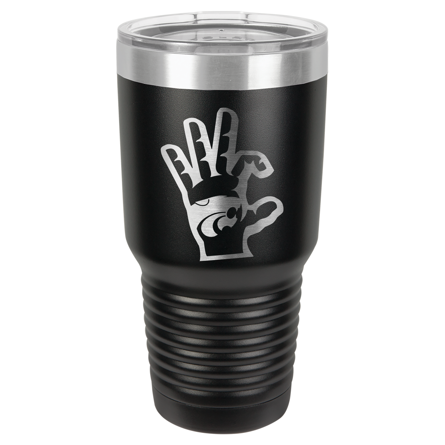 Wildcat Hand with Power Cat insulated Drinkware - Official Affinity Licensed Product - K-State