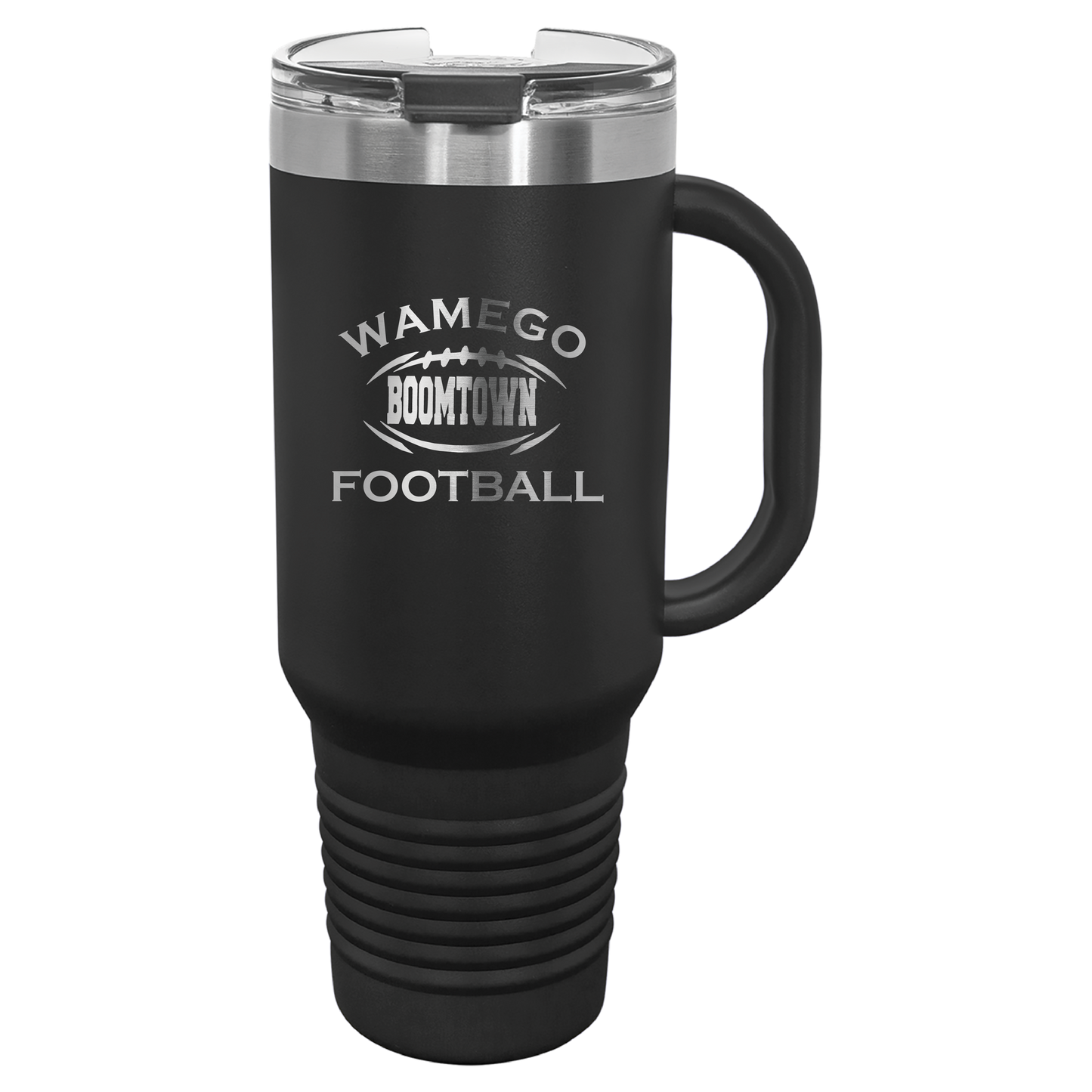 Wamego Boom Town Football Tumbler - Click for all color/size options