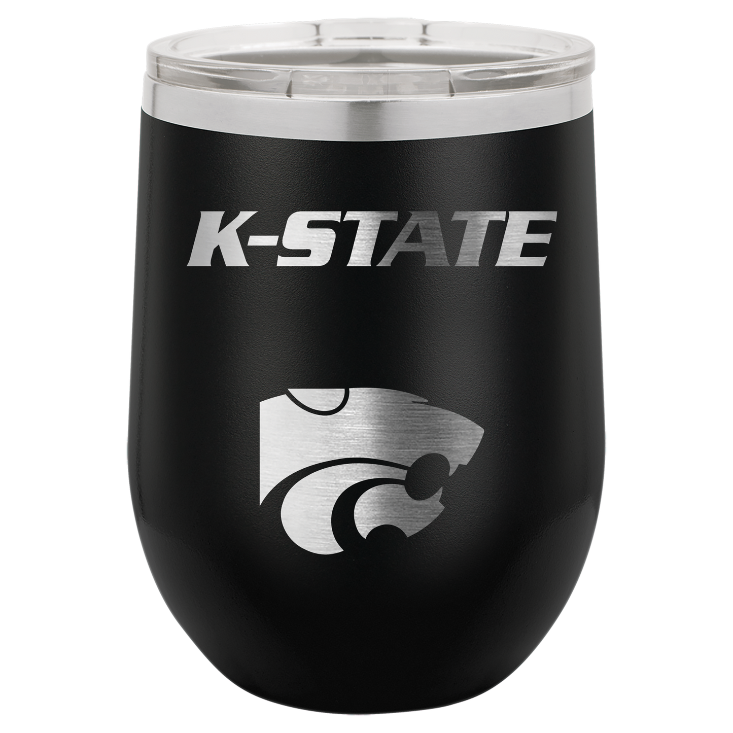 K-State with Power Cat insulated Drinkware - Official Affinity Licensed Product - K-State