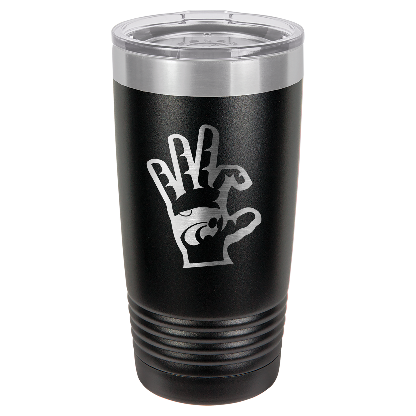 Wildcat Hand with Power Cat insulated Drinkware - Official Affinity Licensed Product - K-State