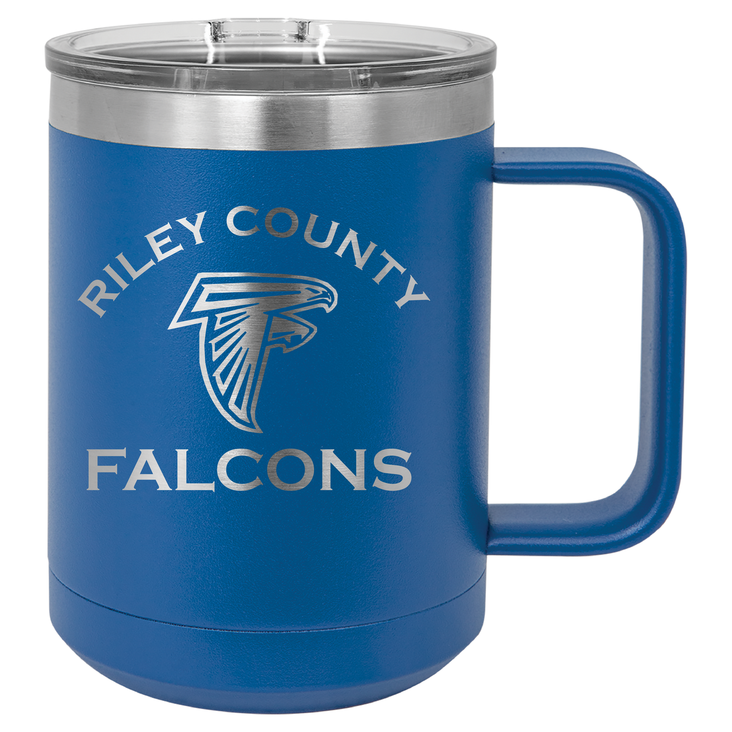 Riley County Falcons Tumbler - Click for all color/size options