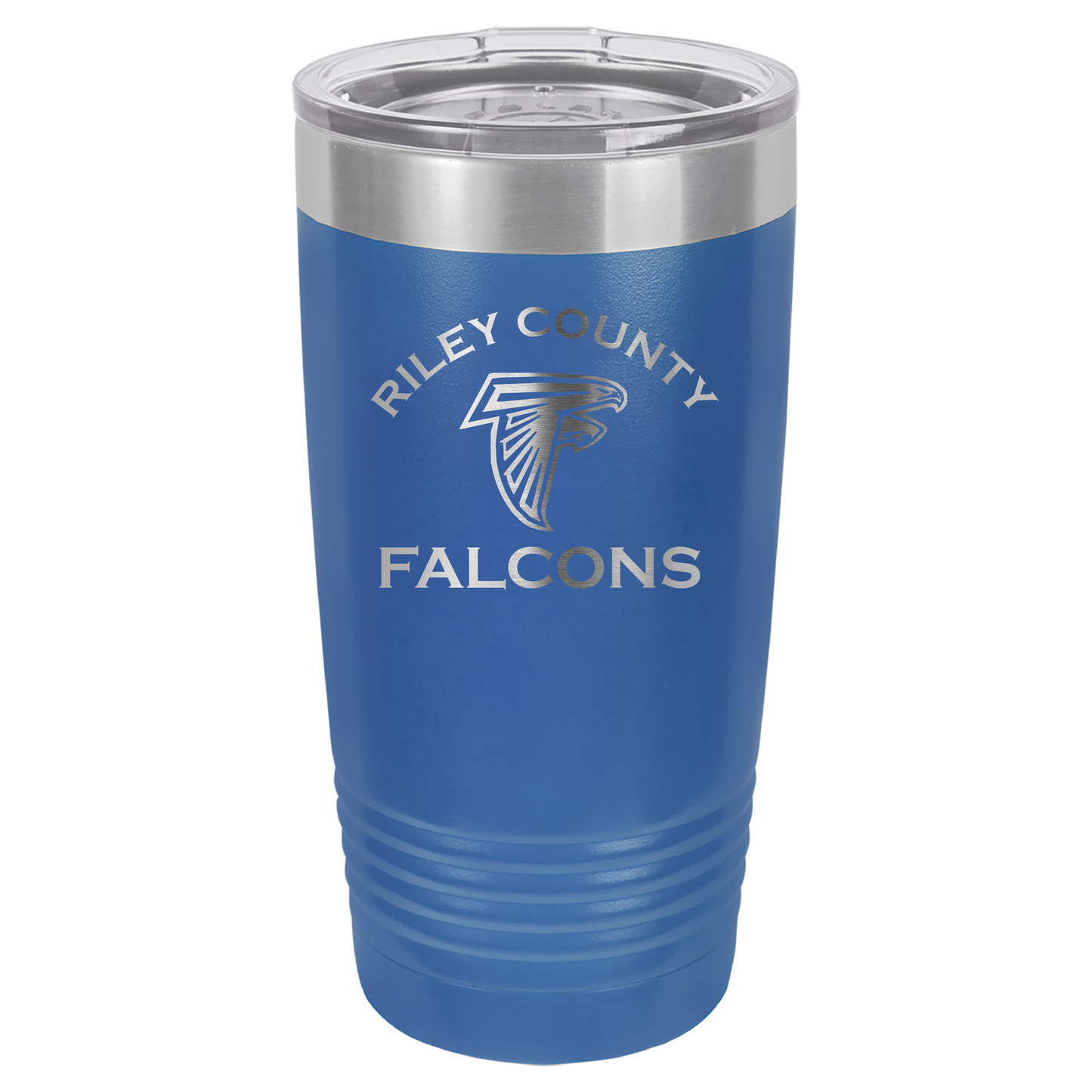 Riley County Falcons Tumbler - Click for all color/size options