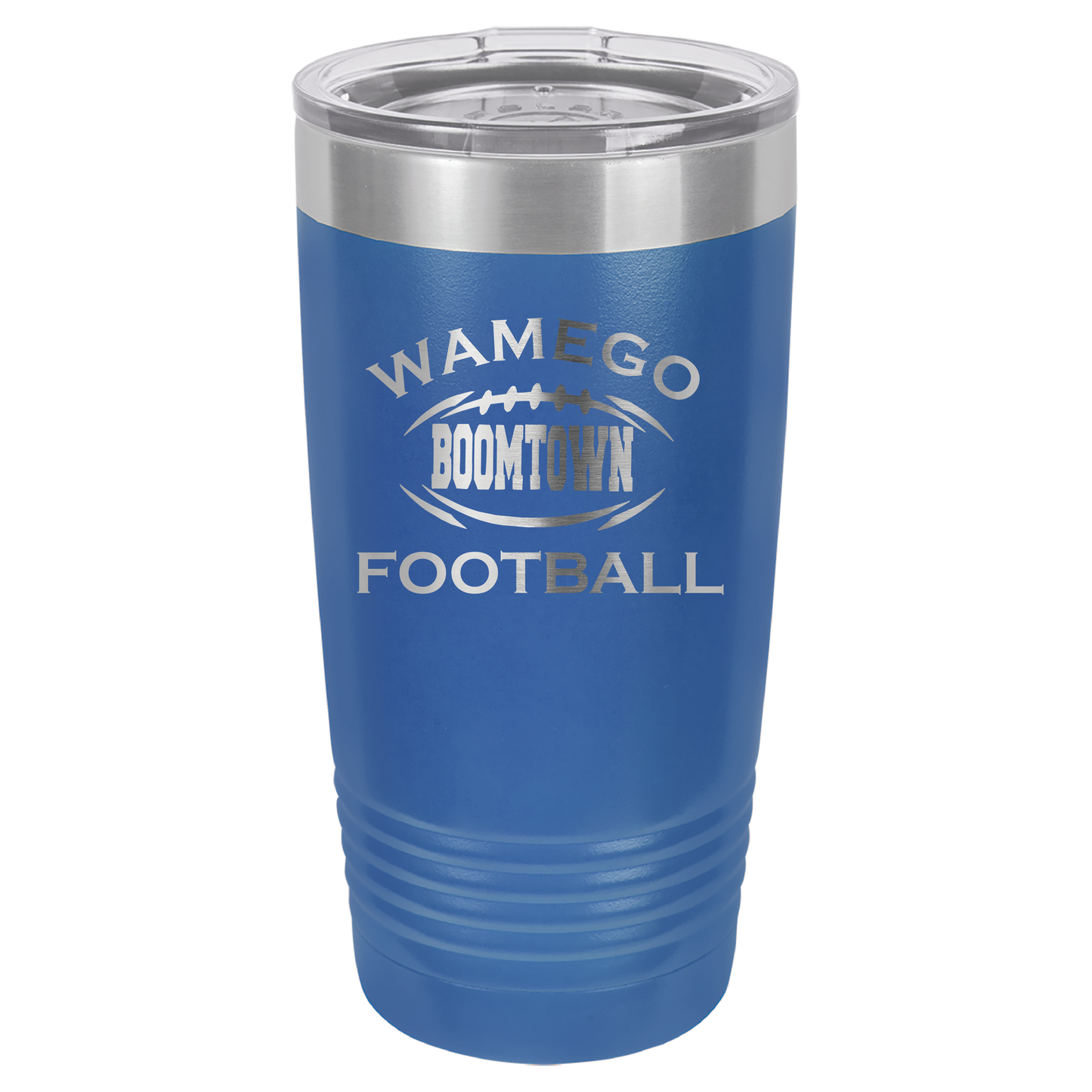 Wamego Boom Town Football Tumbler - Click for all color/size options